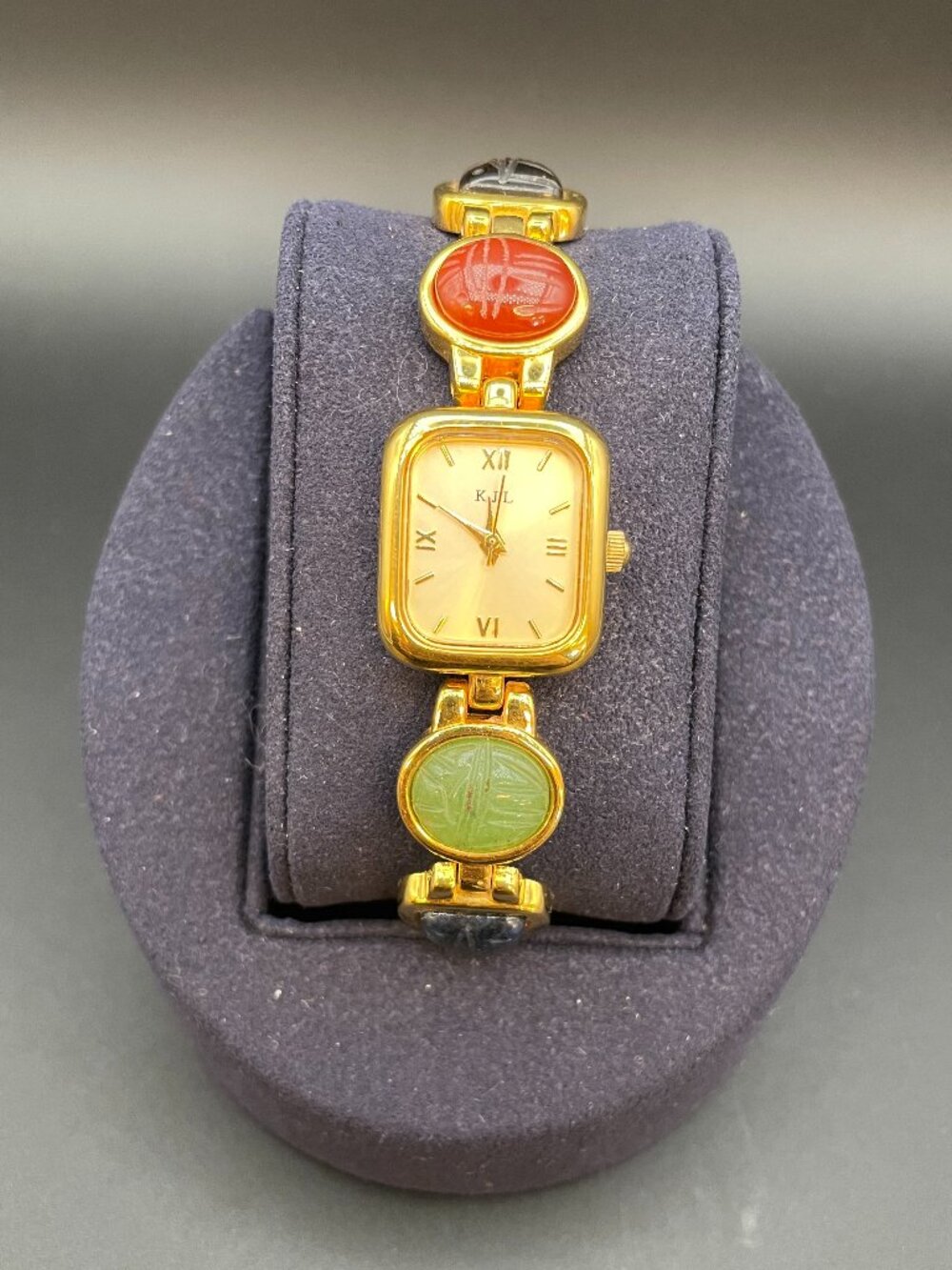Kenneth Jay Lane Scarab Watch